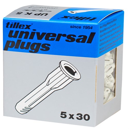 Tillex Universalplug m/krave UP K 5x30