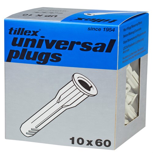 Tillex Universalplug m/krave UP K 10x60