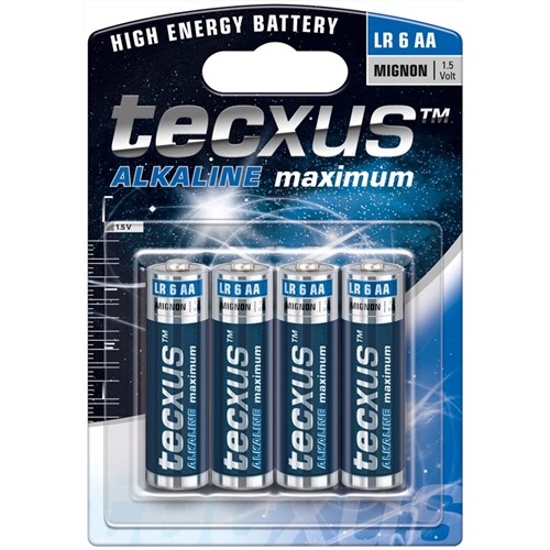 Tecxus alkaline LR6 AA 4pk