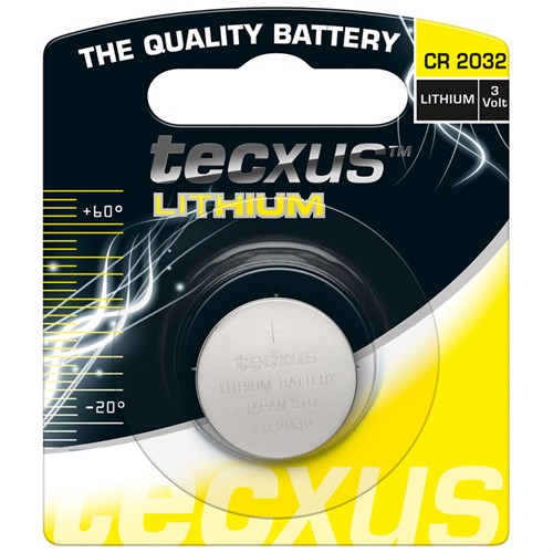 Tecxus CR2032 Lithium Batteri 3V