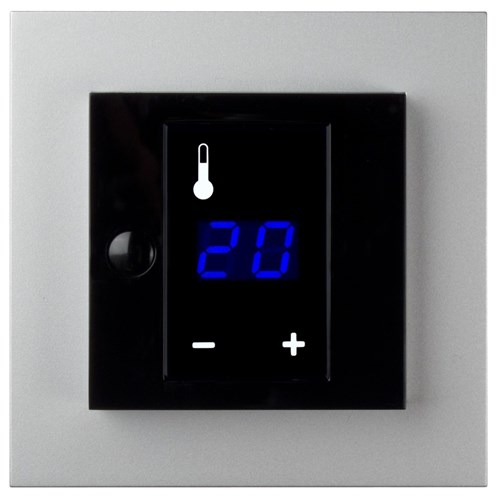 ELKO Plus Display termostat Aluminium